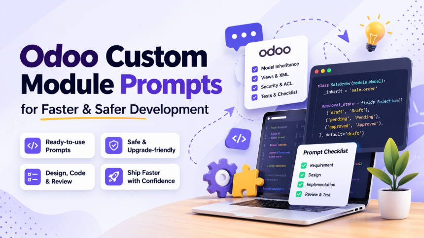Prompt Custom Module Odoo Hiệu Quả, An Toàn Cho Developer